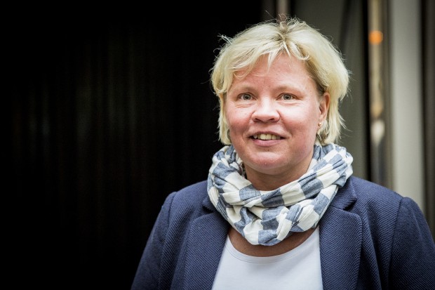 Hanna Broberg, ordförande för Dagöholms styrelse. Foto: Nathalie C. Andersson